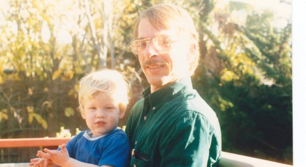 Ken Meaney and Eldon 1988